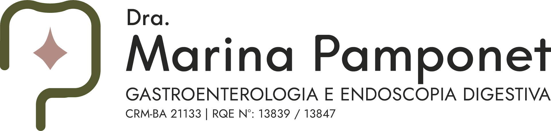 Dra Marina Pamponet - Logo